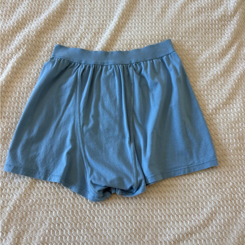 Skims Boyfriend Shorts Size Small in Blue - Picture 2 of 2